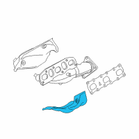 OEM 2012 Nissan 370Z Cover-Manifold Front RH Diagram - 16590-JK21D