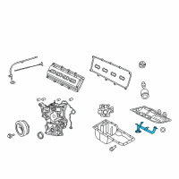 OEM 2020 Ram 3500 Tube-Oil Pickup Diagram - 4893416AA