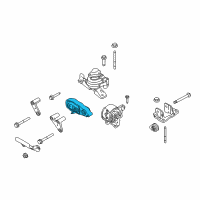 OEM 2018 Ford Flex Torsion Arm Diagram - DG1Z-6068-A