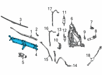 OEM Jeep WIPER Diagram - 68505536AA