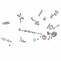 OEM 2009 Dodge Ram 1500 Bearing-Pilot Diagram - 52114385AB