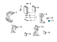 OEM Lexus NX250 Block Assembly, Relay Diagram - 82660-0E010