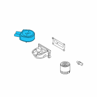 OEM 2006 Ford Escape Oil Cooler Diagram - 1S7Z-6A642-AA