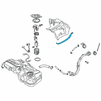 OEM 2020 Hyundai Kona Electric Band Assembly-Fuel Tank Diagram - 31210-J9000