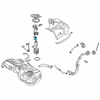 OEM 2021 Kia Sedona Pump & Pipe Assembly Diagram - 31119A9000