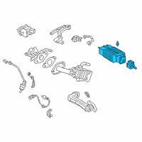 OEM 2021 Toyota Camry Vapor Canister Diagram - 77740-06240