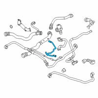 OEM BMW X3 HOSE, CYLINDER HEAD-EXPANSIO Diagram - 17-12-9-894-755