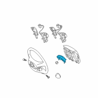 OEM Toyota Camry Steering Damper Diagram - 45713-33180