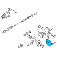 OEM 2015 Hyundai Tucson Cover Assembly Diagram - 53075-3B200