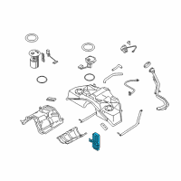 OEM 2015 Nissan GT-R MODULATOR-Fuel Pump Control Diagram - 17001-JF00A
