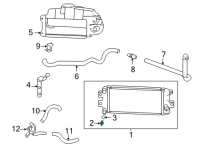 OEM 2021 Honda Accord Cock, Drain Diagram - 19011-5BA-A01