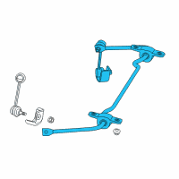 OEM 2013 Dodge Dart Bar-Rear Suspension Diagram - 5168071AD