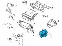 OEM 2021 Ford F-150 CONTROL UNIT Diagram - ML3Z-12B533-A