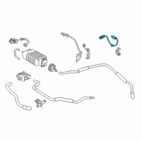 OEM 2022 Toyota Camry Lower Oxygen Sensor Diagram - 89467-06280