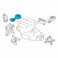 OEM 2007 Honda Civic Rod, Torque (Upper) Diagram - 50880-SVB-A02