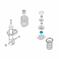 OEM Chevrolet Aveo Bearing Diagram - 96535010