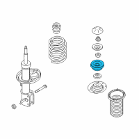 OEM 2009 Chevrolet Aveo5 Mount Diagram - 95015324