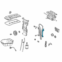 OEM 2008 Scion tC Tensioner Gasket Diagram - 13561-0H010