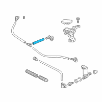 OEM 2016 Lexus RC350 Hose Diagram - 90075-15089