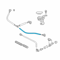 OEM 2015 Lexus LX570 Joint, Washer, E Diagram - 85376-58130