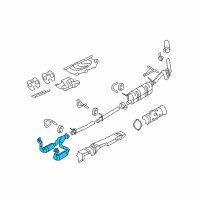 OEM 2009 Ford F-350 Super Duty Catalytic Converter Diagram - 8C3Z-5F250-J