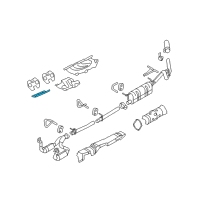 OEM Ford Expedition Heat Shield Diagram - 7C3Z-9A462-A