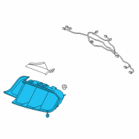 OEM Ford Tail Lamp Assembly Diagram - FR3Z-13405-B