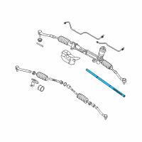 OEM 2007 Hyundai Entourage Rack Assembly-Power Steering Gear Box Diagram - 57710-4D000