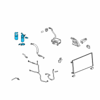 OEM GMC Sierra 1500 Drier Diagram - 22949450