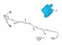 OEM 2022 Chevrolet Suburban Module Diagram - 84761801