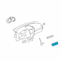 OEM Saturn Heater Control Diagram - 20931044