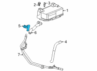 OEM Chevrolet Corvette Outlet Hose Diagram - 84369147