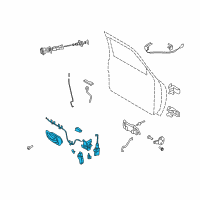 OEM 2006 Ford Ranger Control Assembly Diagram - 9L5Z-10219A64-AA