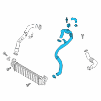 OEM Lincoln Duct Assembly Diagram - GD9Z-6C646-A