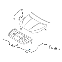 OEM 2014 Hyundai Elantra Screw Diagram - 86594-A5000