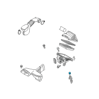 OEM 2015 Kia Optima INSULATOR-Air CLEANE Diagram - 281603V100