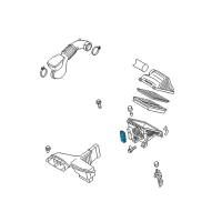 OEM Hyundai Seal-Rubber Diagram - 28117-3Q100