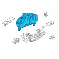 OEM 2019 Chevrolet Cruze Cluster Diagram - 42686940