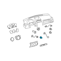 OEM Scion xD Dash Control Unit Diagram - 55901-52240