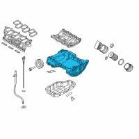 OEM Kia K900 Pan Assembly-Engine Oil Diagram - 215203CEA3