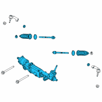 OEM 2019 Lincoln Navigator GEAR ASY - STEERING Diagram - ML1Z-3504-A