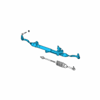 OEM Chevrolet Trailblazer Gear Kit, Steering (Remanufacture) Diagram - 19330443