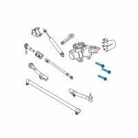 OEM 2011 Ford F-250 Super Duty Gear Assembly Mount Bolt Diagram - -W711913-S439