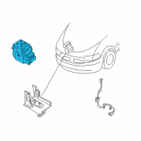 OEM Nissan Quest Computer Module Ecm Ecu Diagram - 47660-7B001