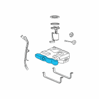 OEM 2013 Dodge Grand Caravan Fuel Tank Diagram - 4721841AG