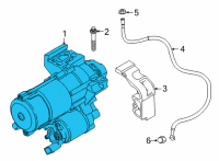 OEM Toyota GR Supra Starter Diagram - 28100-WAA05