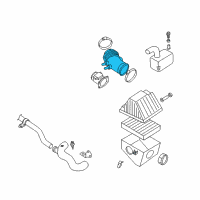 OEM Nissan Frontier Duct-Air Diagram - 16578-4S100