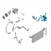 OEM Ford Drier Diagram - BA5Z-19959-B