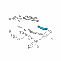 OEM Dodge Durango Shield-Heat Diagram - 68039474AA