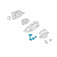 OEM Saturn Harness Asm-Blower Motor Resistor Diagram - 20839182